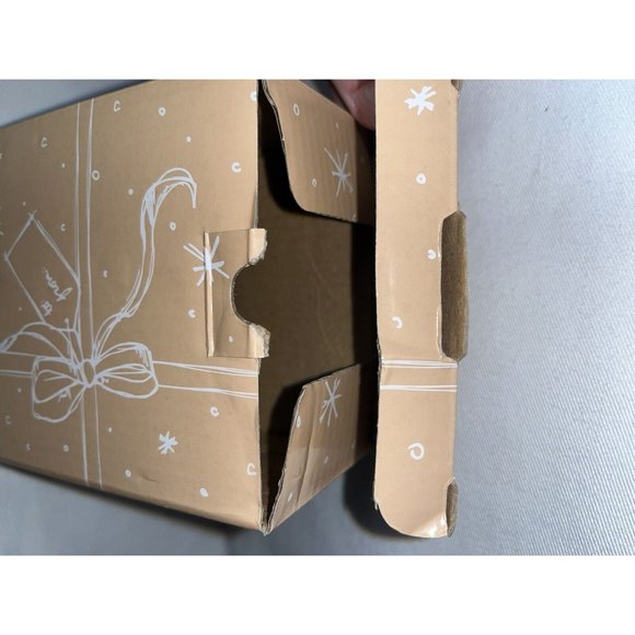 Temp-Tations by Tara SEASONAL Poinsettia 12 oz loaf pan with plastic cover Blemi - Picture 9 of 9